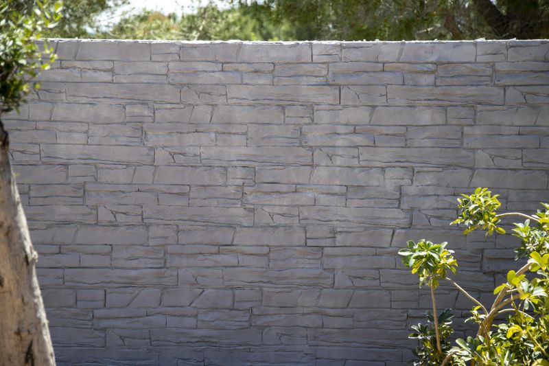 How Stamped Concrete Walls Enhance Exterior Design