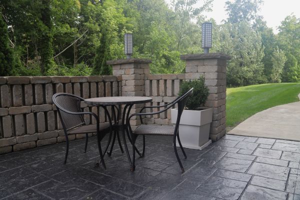 Cost of Stamped Concrete Patio Installation in Davis