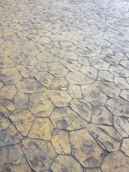 Stamped Concrete Paving in Davis