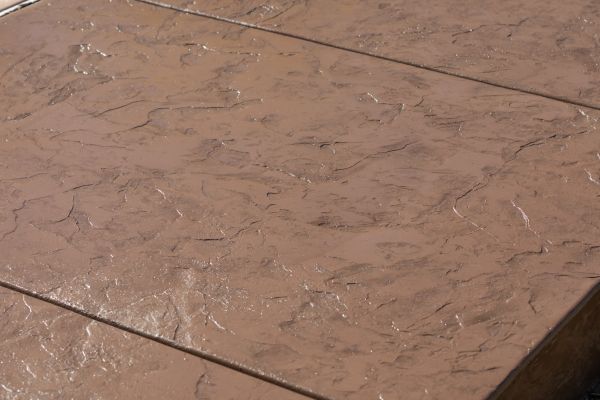 Concrete Patio Staining in Davis