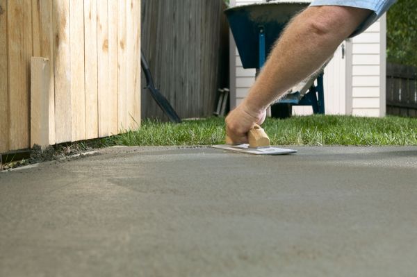 Concrete Patio Finishing in Davis